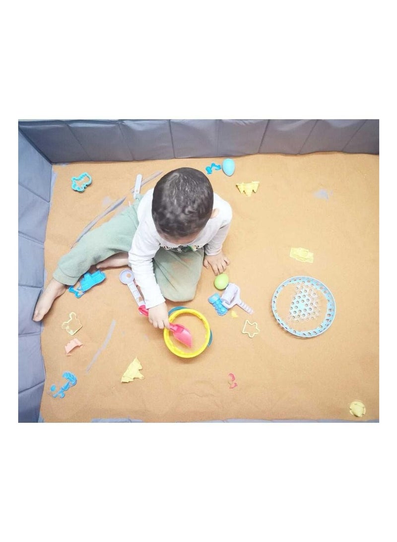 Natural Play Sand for Kids – 10KG Clean and Soft Sand for Castle Building, Sensory Activities, and Indoor/Outdoor Fun  - Image 2