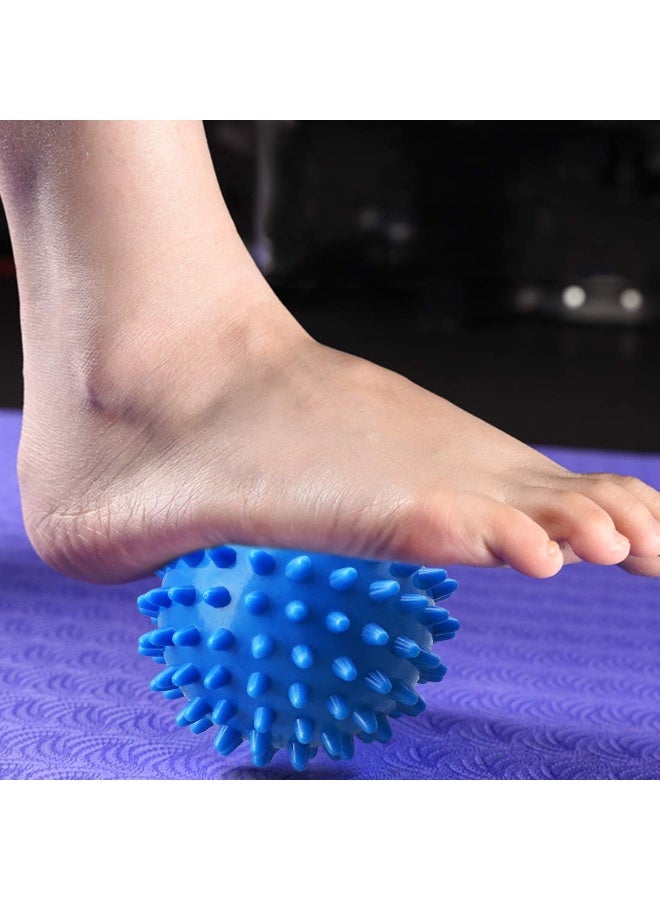 4 Pack Sharp Point Hard Massage Ball, Plantar Fasciitis Massage Roller, Muscle Pain Massage Ball - Exercise, Neurobalance, Physical Therapy, 2.5 Inches (6.8cm) - Image 3