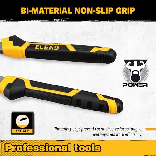 ELEAD Adjustable Oil Filter Wrench Set - 9" & 12" Oil Filter Pliers Oil Filter Removal Tools for Cars, Trucks, Motorcycles - Durable Carbon Steel, Ergonomic Grip, Easy Access Design - Image 5