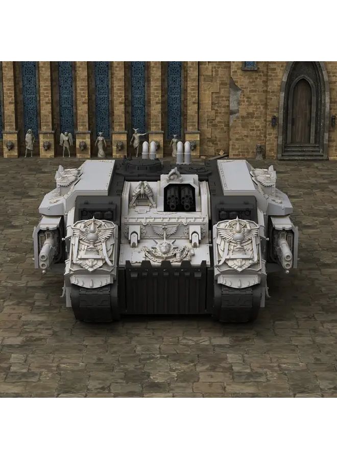 Iblood Angels Land Raider Upgrade Kit For Tank Model Modification And Wargame - Image 4