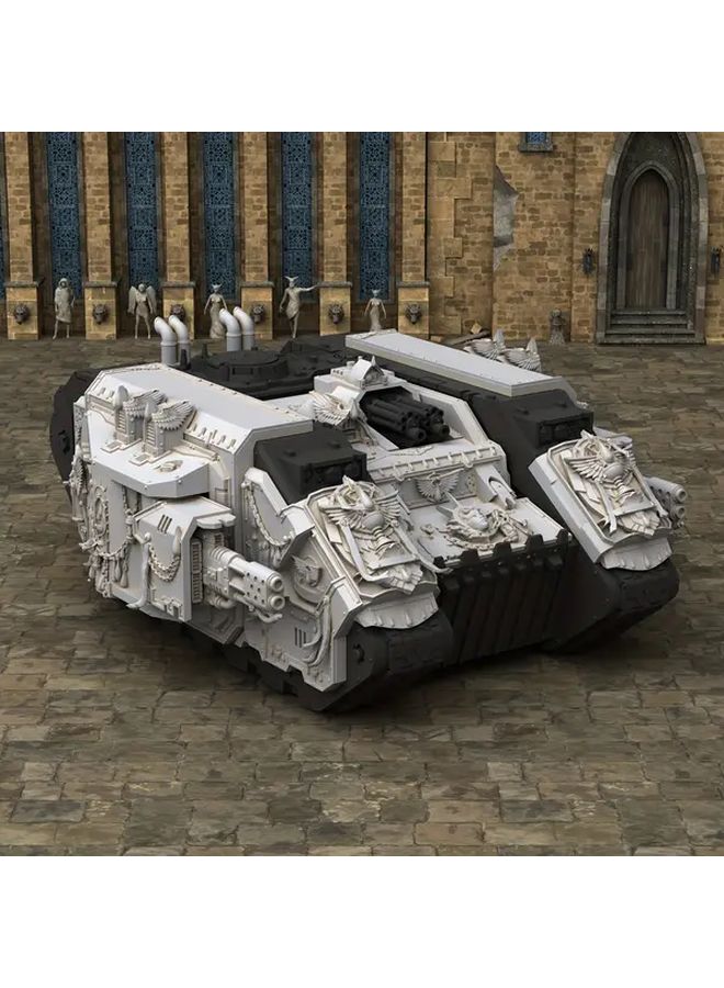 Iblood Angels Land Raider Upgrade Kit For Tank Model Modification And Wargame - Image 2