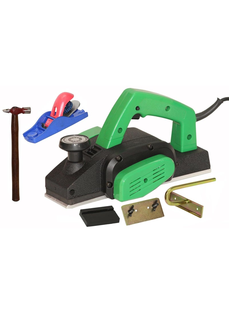 Digital Craft Digital Craft Wood Planer 1400W Machine of Carpentry HighPower MultiFunction Electric Planer Professional Woodworking Machine Electric Planer Machine 82MMHammer 200 gm5Inch Hand Planer 