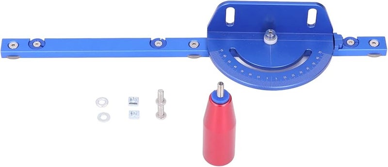 Aluminum Alloy Miter Gauge Precision Adjustable Angle Tool for Table Saws Band Saws - Image 2