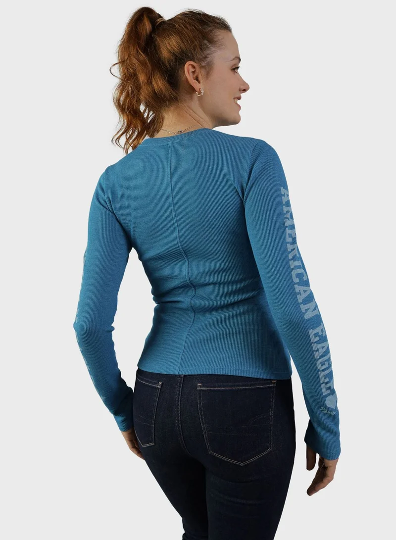 American Eagle Crew Neck Sweatshirt