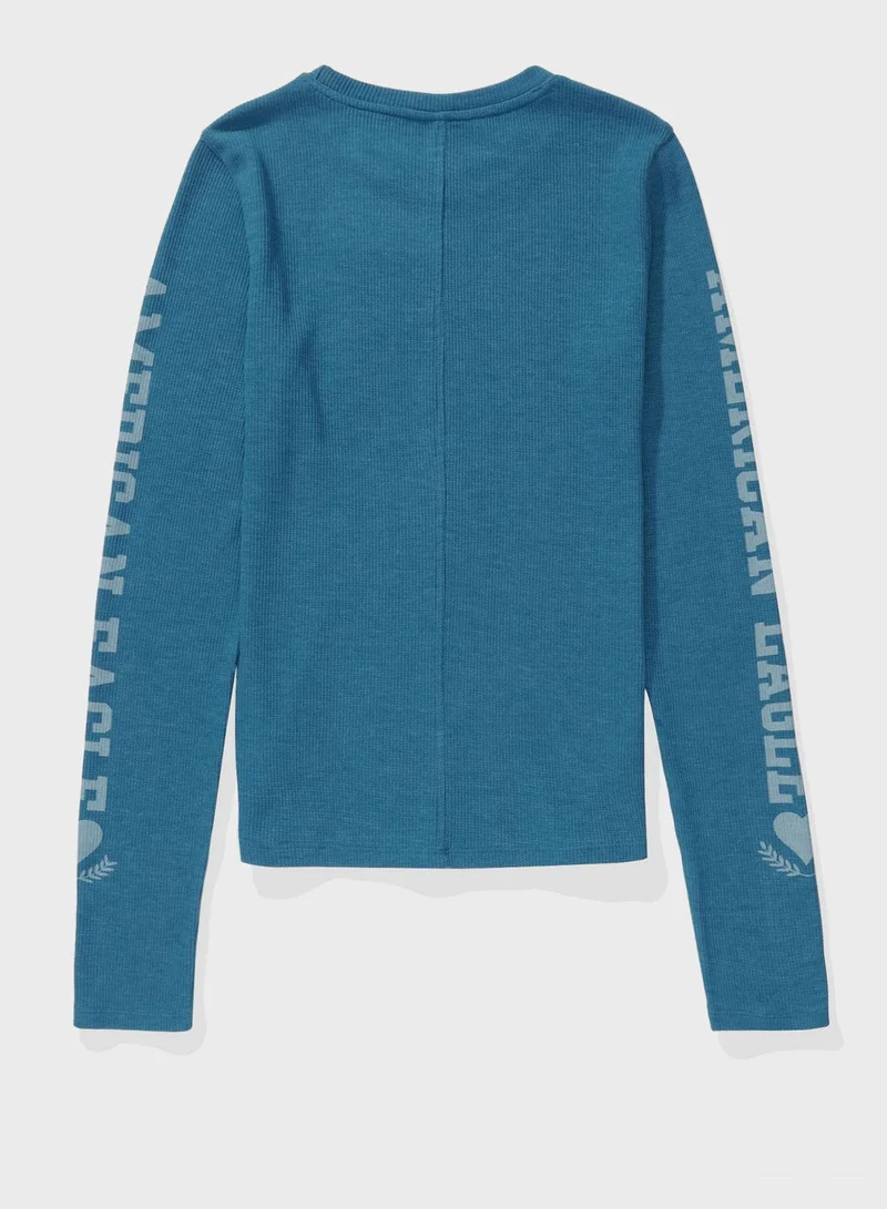American Eagle Crew Neck Sweatshirt