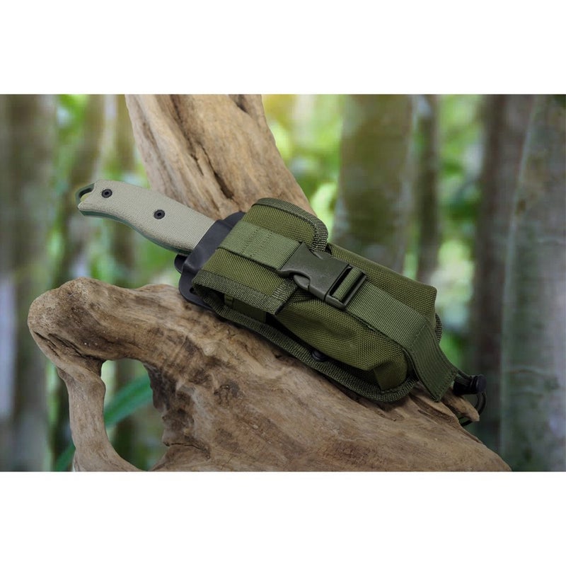 ESEE Sheath Accessory Pouch - Compatible with Models 5/6 - Made in USA (Long, Olive Drab) - Image 4