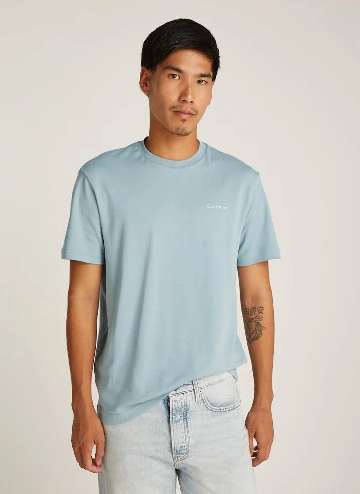 كالفن كلاين Logo Crew Neck T-Shirt