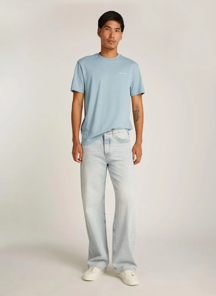 CALVIN KLEIN Logo Crew Neck T-Shirt