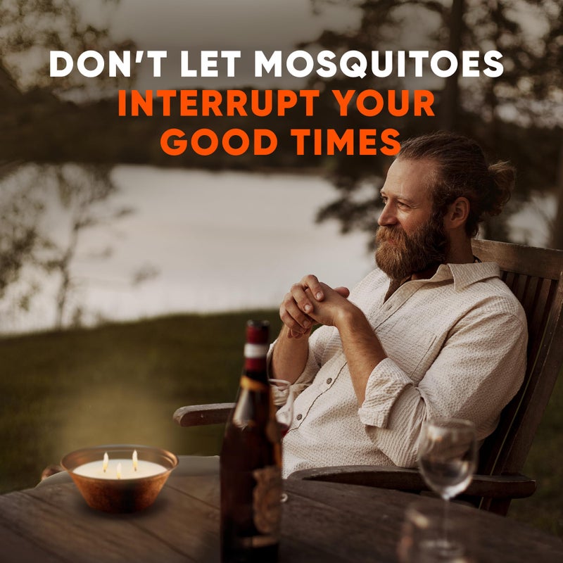 OFF! Backyard Citronella Scented Candle, Triple Wick, Ambiance Enhancing Centerpiece, Burns for up to 50 Hours, 23 oz (Pack of 6) - Image 5