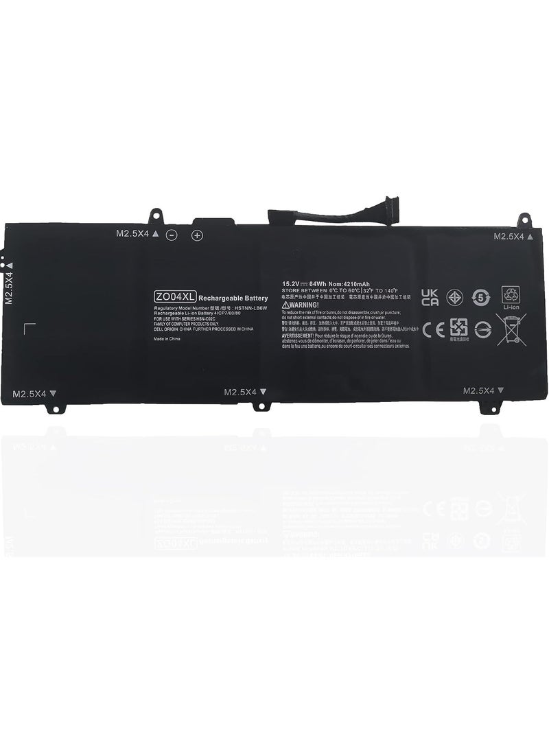 Generic - EzVoIt ZO04XL Laptop Battery Replacement for HP ZBook Studio G3 G4 Mobile Workstation Series ZO04 ZO06 ZO06XL 808396-421 - Image 1