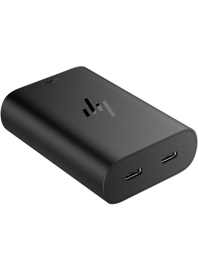 HP شاحن كمبيوتر محمول USB-C GaN بقوة 65 وات | 600Q8AA#ABU - Image 4