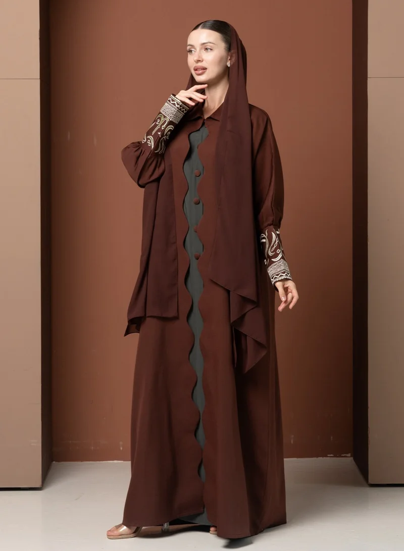 Meem by Mariyah Dubai Chocolate Abaya