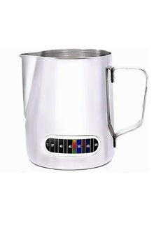 Generic ProfessiProfessional Milk Frothing Pitcher 350ml (Carafe) with Built-in Milk Thermometer - Stainless Steel 304onal Milk Frothing Pitcher 350ml (Carafe) - Stainless Steel 304  - Image 1