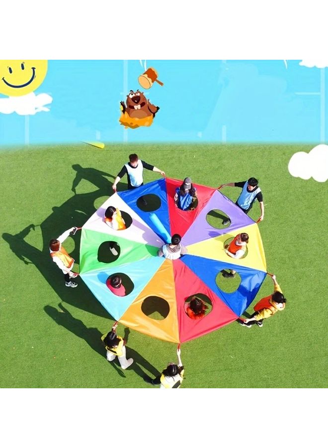 Pop Up Team Building Game 300CM Outdoor Interactive Fun Durable Mixed Color Props - Image 2