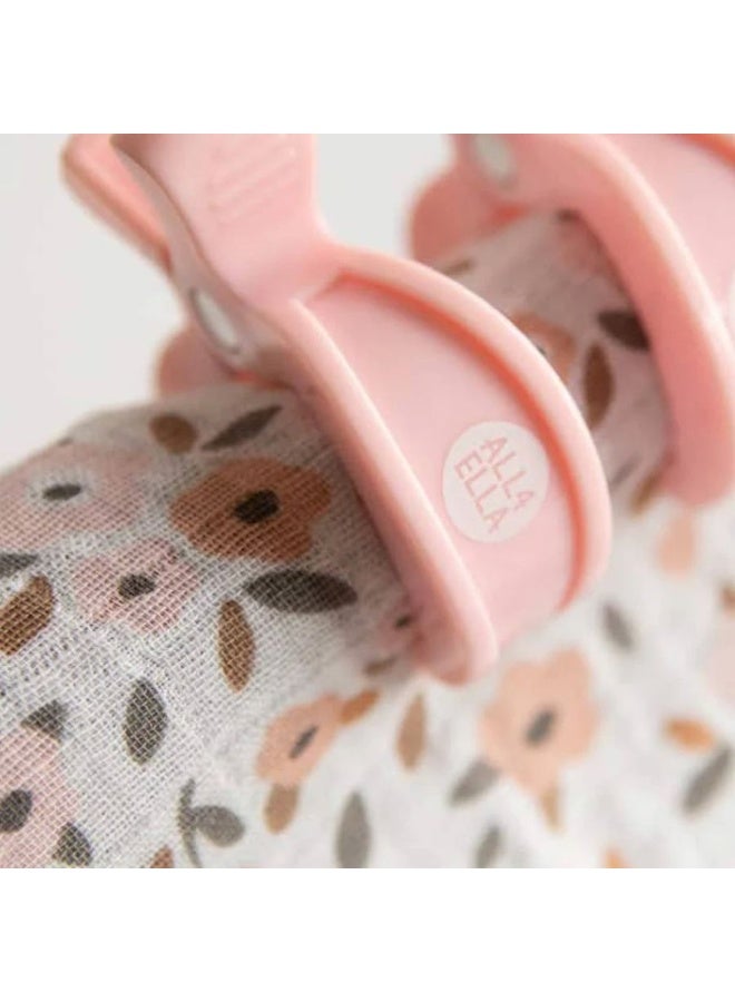 All4Ella 4 Pack Pegs Cream/Peach - Image 3