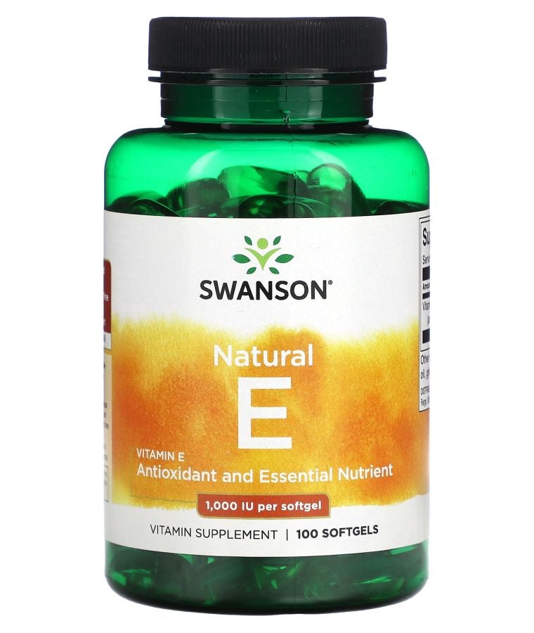 SWANSON Natural E 1000 IU 100 Softgels