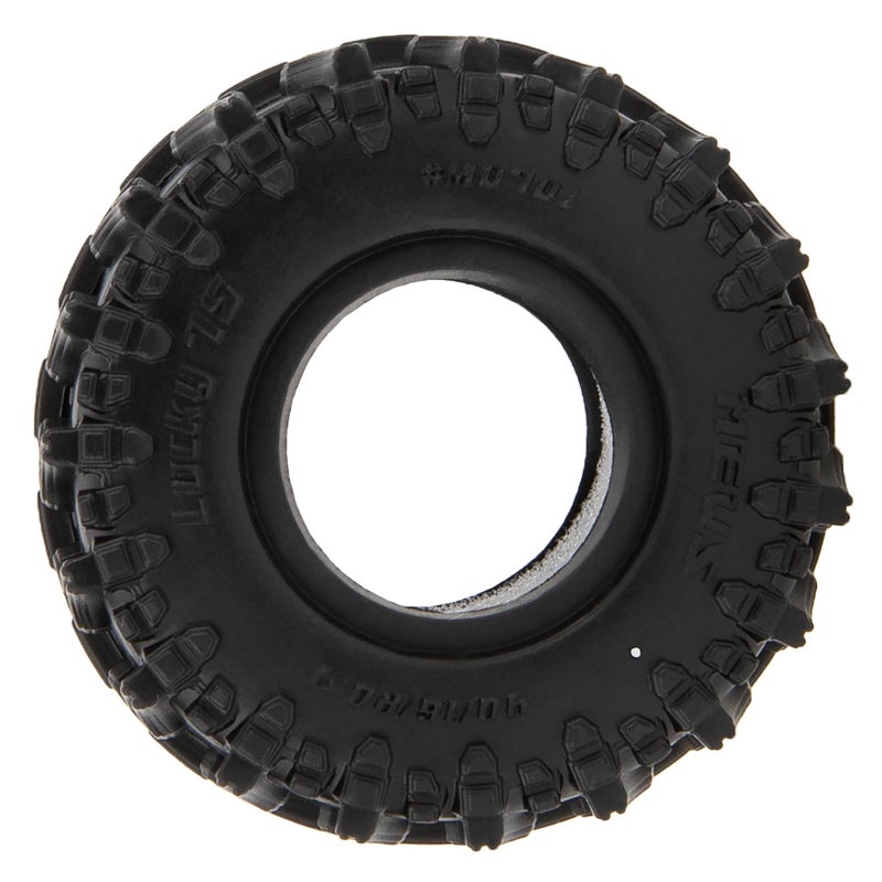 MEUS RACING 0.7 Tires - MS6 Lucky 7S Crawler Tires for Axial SCX30 Redcat Ascent-32 1/30 1/32 RC Crawler, 40mm/17mm/R0.7(#M0701) - Image 4