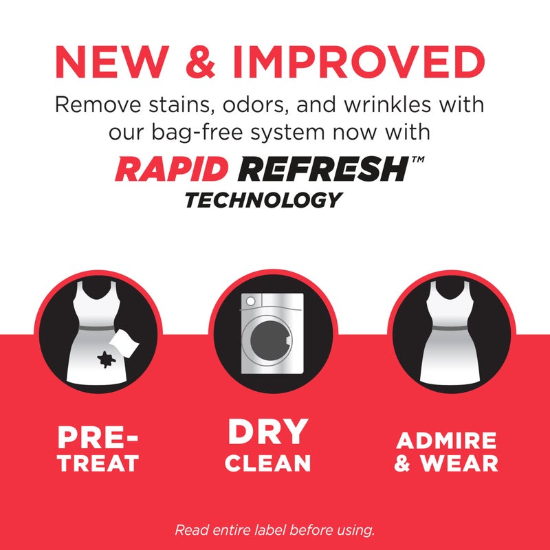 dryel At-Home Dry Cleaner Starter Kit with Wrinkle Release Spray, New and Improved, Gentle Laundry Care for Special Fabrics and Dry-Clean-Only Clothes, 8 Loads with On-the-Go Stain Remover - Image 4