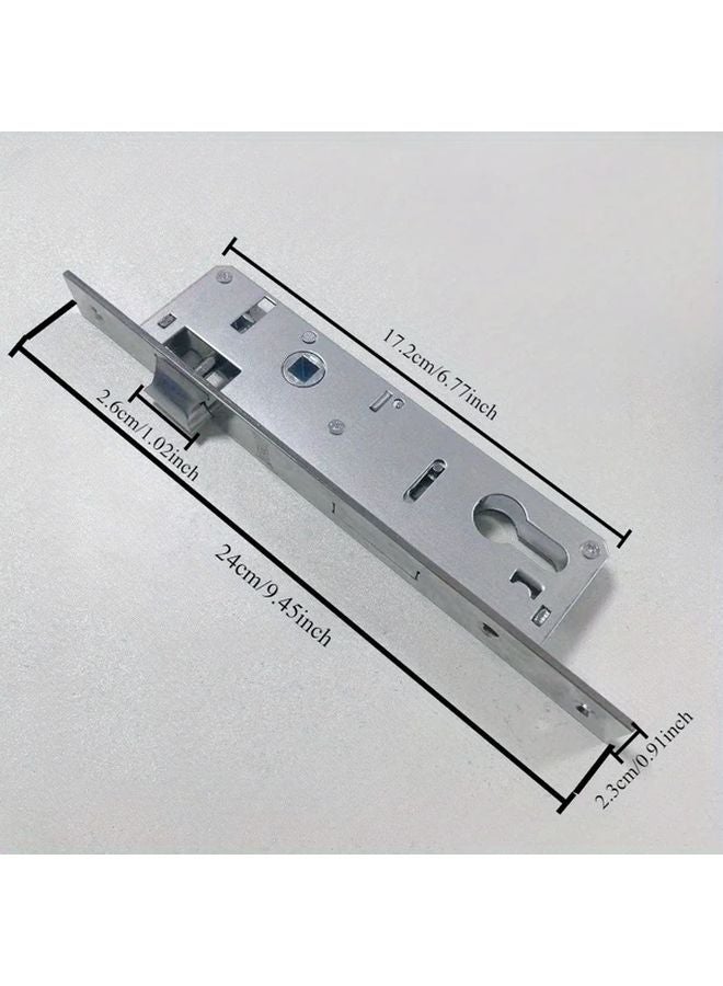 Heavy Duty 153U Door Lock Body Silvery No Battery Easy Installation Aluminum Frame Doors - Image 4