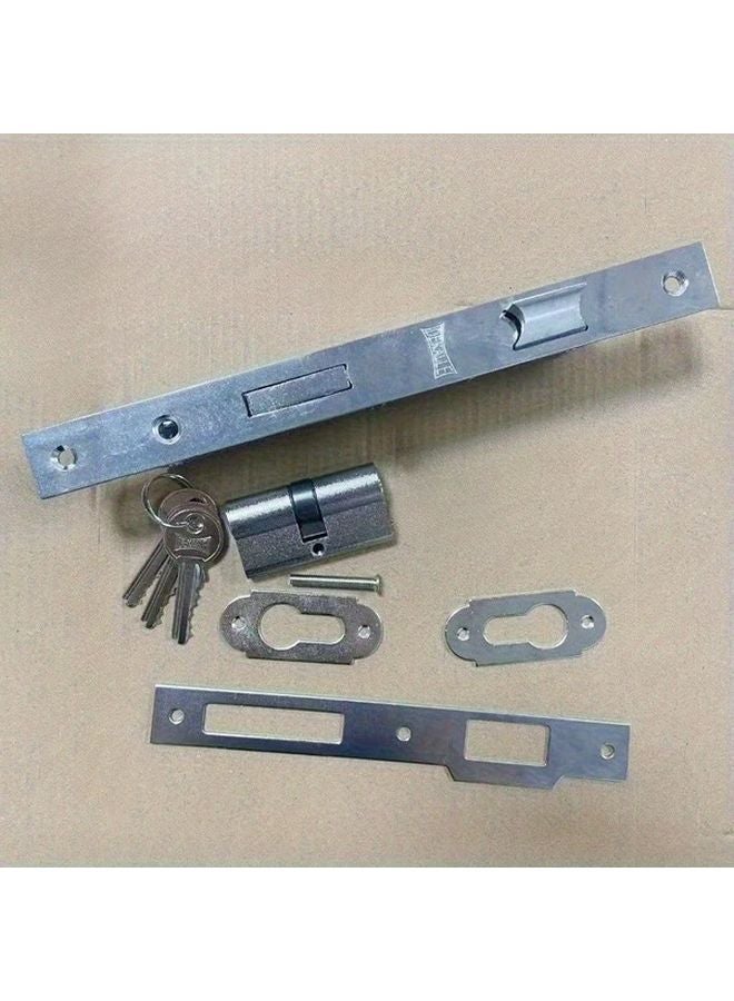 Heavy Duty 153U Door Lock Body Silvery No Battery Easy Installation Aluminum Frame Doors - Image 3