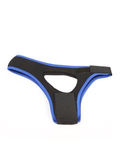 General Anti-snoring chin strap, adjustable anti-snoring chin strap to prevent dislocation of the chin support strap, men and women (blue)  - Image 4