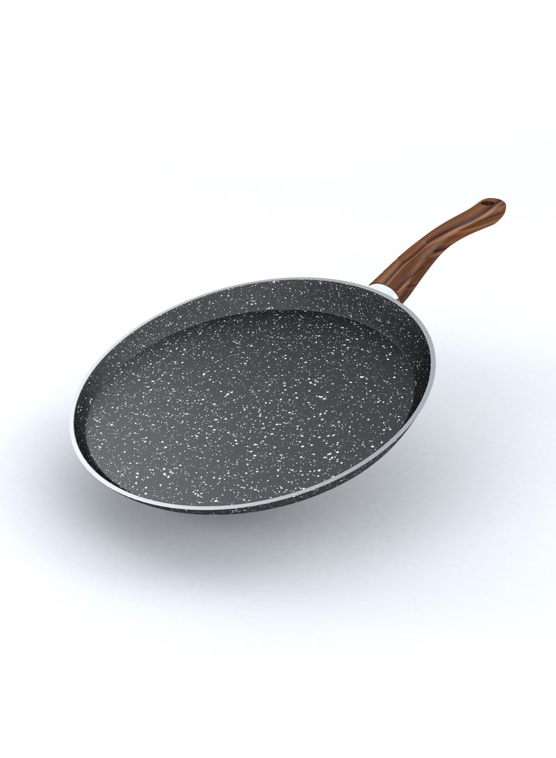 Lapis لابيس مقلاية كريب جرانيت مقاس 30 سم اسود