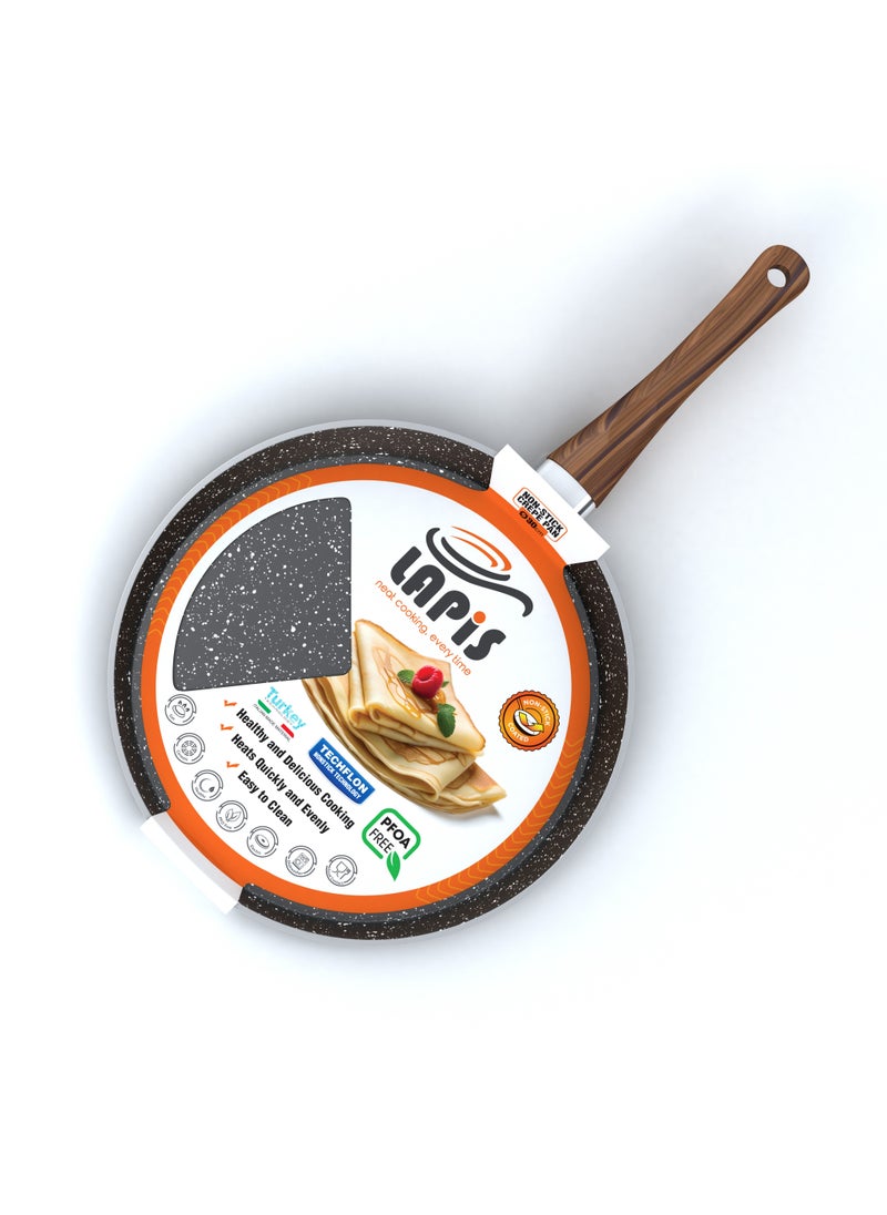 Lapis LAPIS Granite Crepe Pan Size 30 cm Black  - Image 3