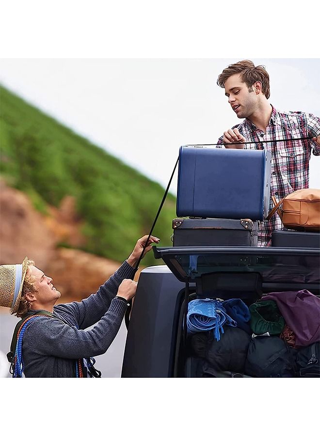 Bungee Cord with Hooks 4pcs 120cm Heavy Duty Bungee Shock Cords with Durable Metal Straps for Bikes Tie Downs Camping Outdoor - Image 5