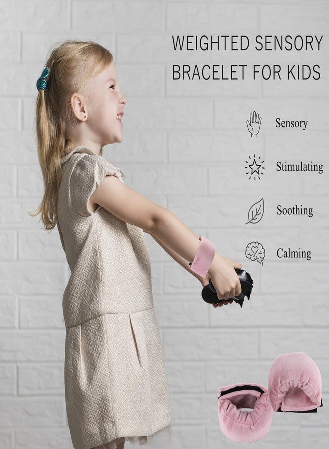 okmaba Sensory Weighted Bracelets Breathable Weighted Focus Bracelets (2 Pack - Adjustable Sensory Wristbands for Enhanced Concentration & Comfort (Grey - Image 5