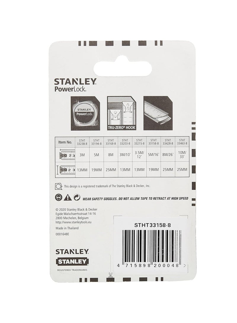 Stanly STANLEY POWERLOCK TAPE RULES 5 M - Image 3