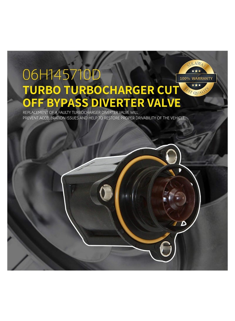Captaintech - Turbo Diverter Valve For V-W Go-lf Je-tta P-assat Tigu-an GTI A3 A4 A5 A6 1.4T 1.8T Performance Upgrade - Image 1