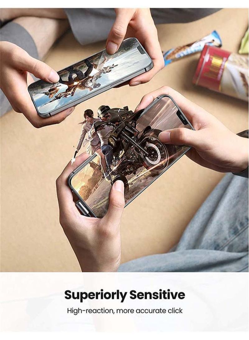 shAyzee Privacy Anti-Spy Tempered Glass Screen Protector For iPhone 13/13 Pro 6.1 Inch Black - Image 3