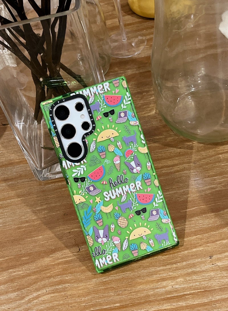 كاستيفي غطاء سامسونج جالاكسي S23 الترا "نابض بالحياة سمر جوي" - Image 2