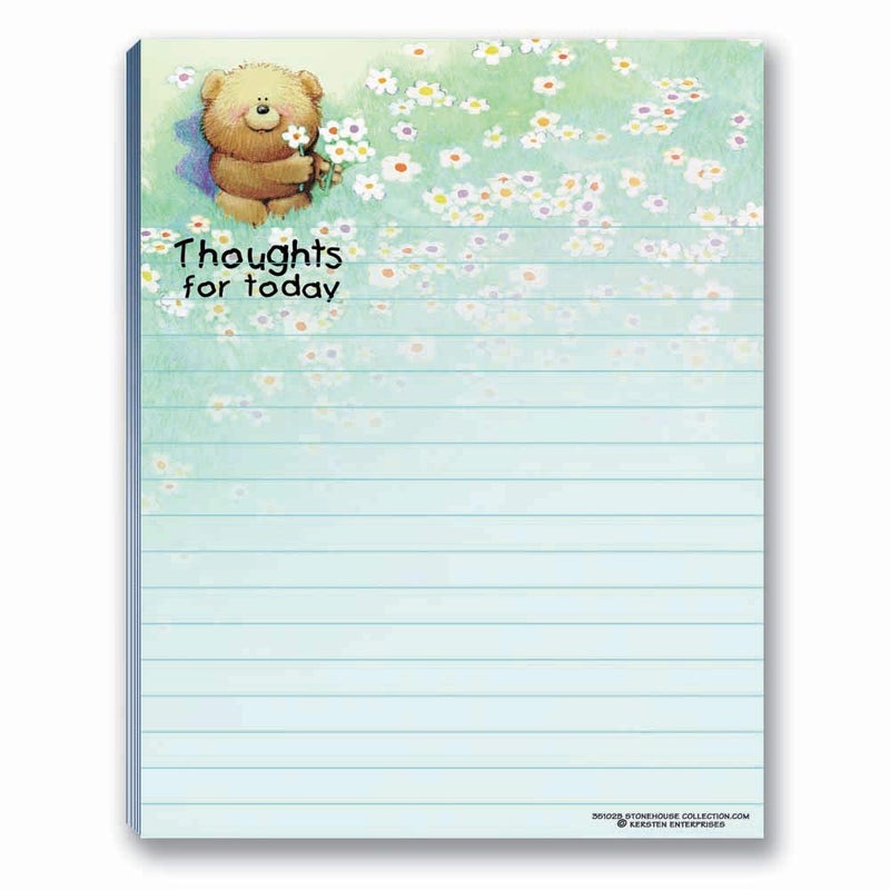 Stonehouse Collection Cute Notepads - 4 Assorted Pads - Sweet, Feel Good Notepads - Great Gift Idea, 50 Sheets Each - Image 5