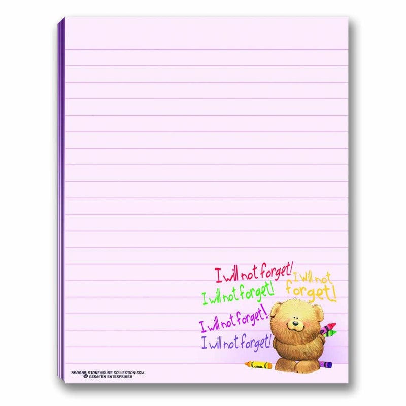 Stonehouse Collection Cute Notepads - 4 Assorted Pads - Sweet, Feel Good Notepads - Great Gift Idea, 50 Sheets Each - Image 2