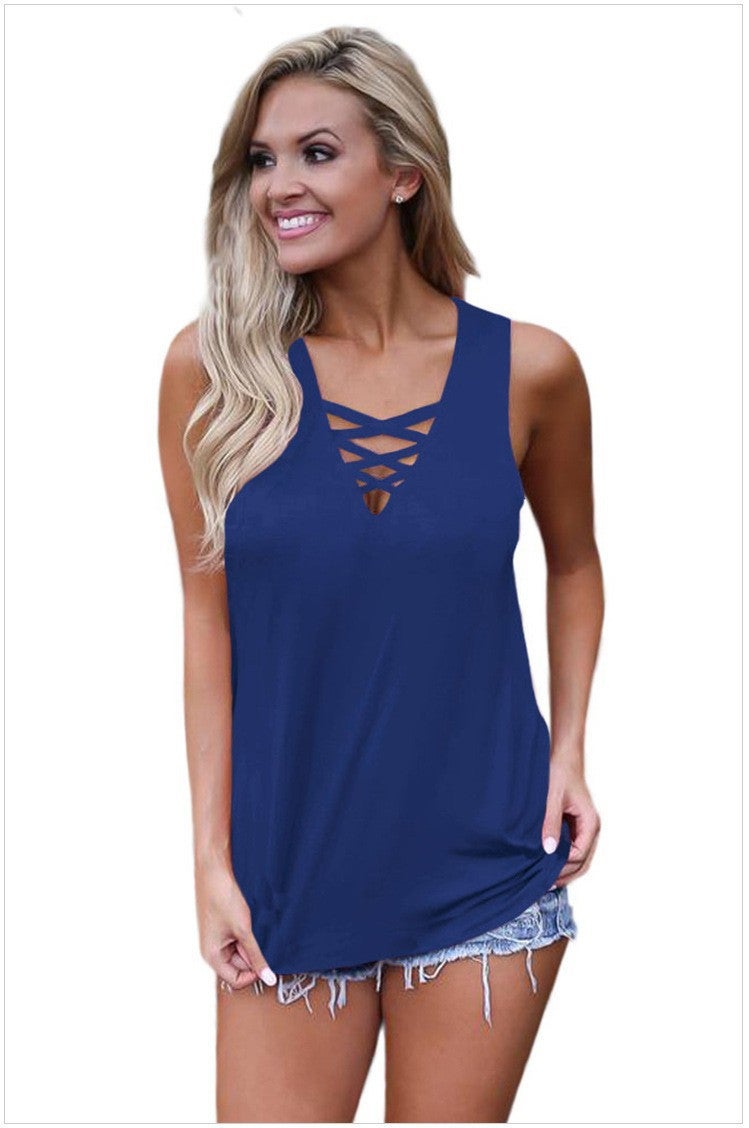 Solid Color Fine Fabric Top - Soft Comfy Wear-Resistant Stylish Body Fit Garment for Trendy Fashion Enthusiasts - Image 1