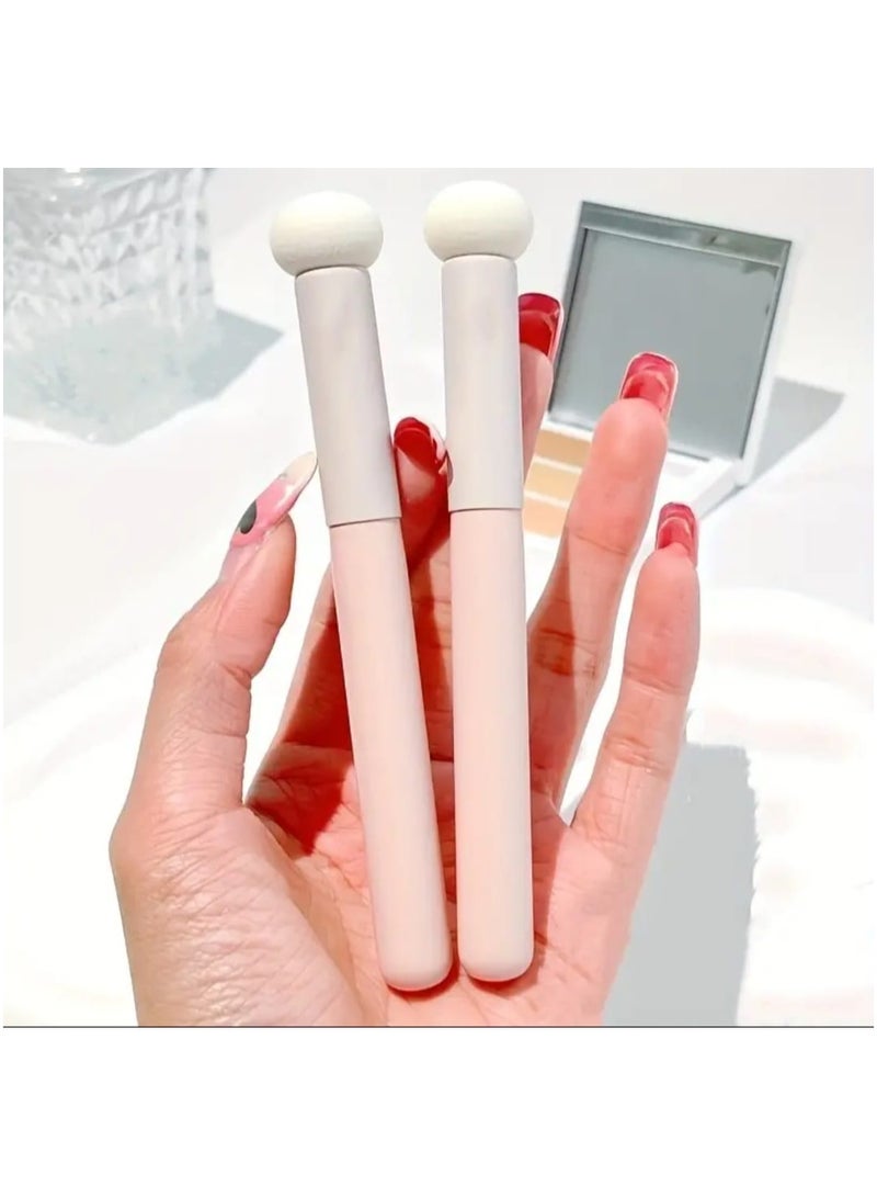 BOLREUS 3 Pcs Mushroom Head Makeup Ball Round Head White Latex-Free Sponge, Dual Use Wet and Dry Foundation Blender, Concealer for Flawless Application - Image 3