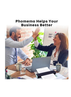 phomemo A4 Thermal Papers for Phomemo M08F Compatible with HPRT MT800/MT800Q Portable Printer, 8.27" x 11.69  Inch 200 Sheets, Black on White  - Image 5