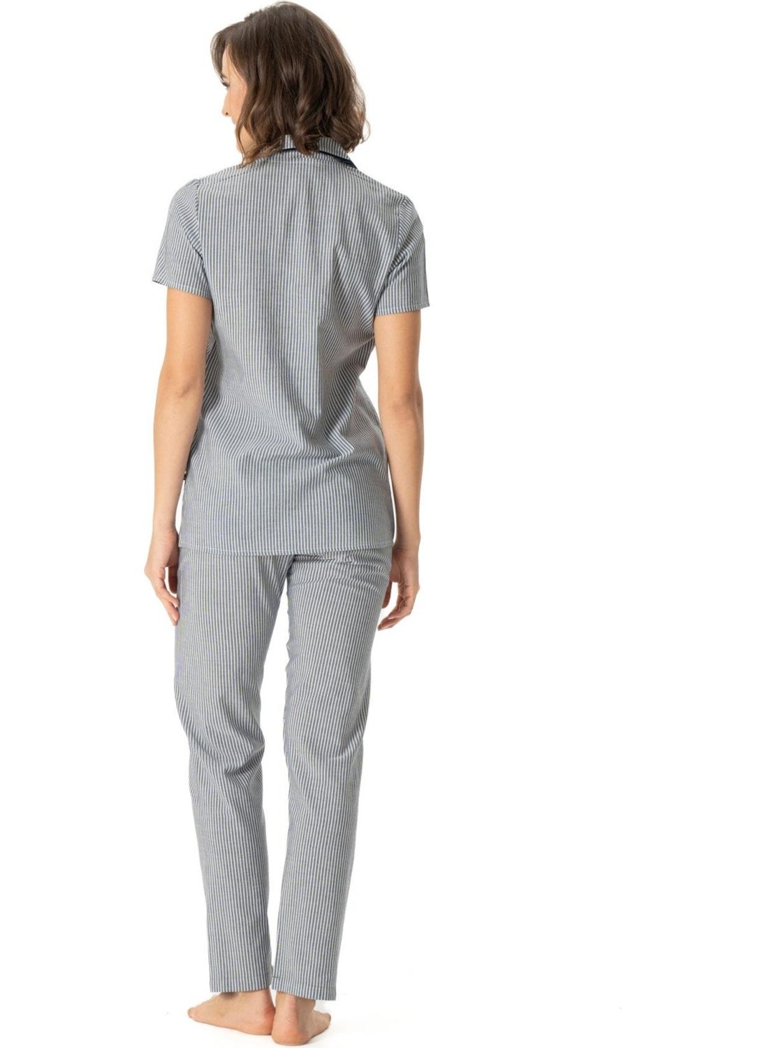 Women's Short Sleeve Shirt Pajama Set, Viscose Fabric - pzsku/ZDC2CA1AB6D4AD10CB267Z/45/_/1730556589/f67121c7-d13b-4928-a00e-888257a3021d