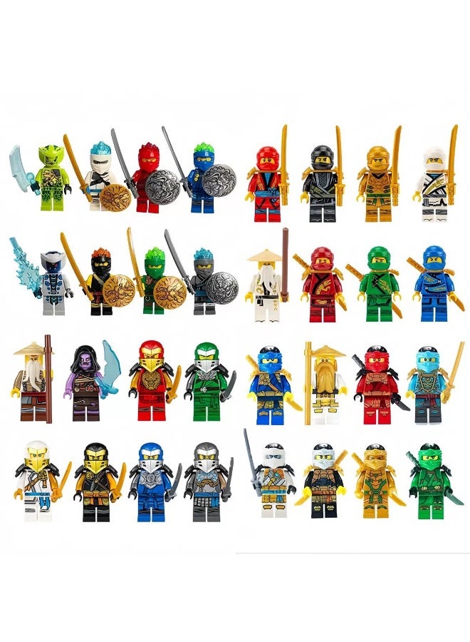 LEGO Ninjago Minifigures Complete Set (32pcs)