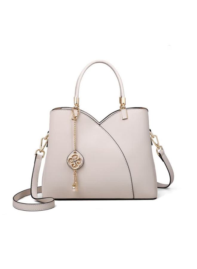 Yuyula Leather Handbag, Women's Bag, Tote Bag For Mothers, Middle-aged Shoulder Crossbody Bag, Birthday Gift With High-end Feel For Girlfriend Or Wife - Image 3