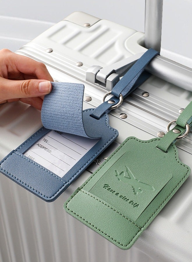 Generic 5 Piece Luggage Tags Suitcase Identify Labels for Travel Accessories and Travel Bags  - Image 2