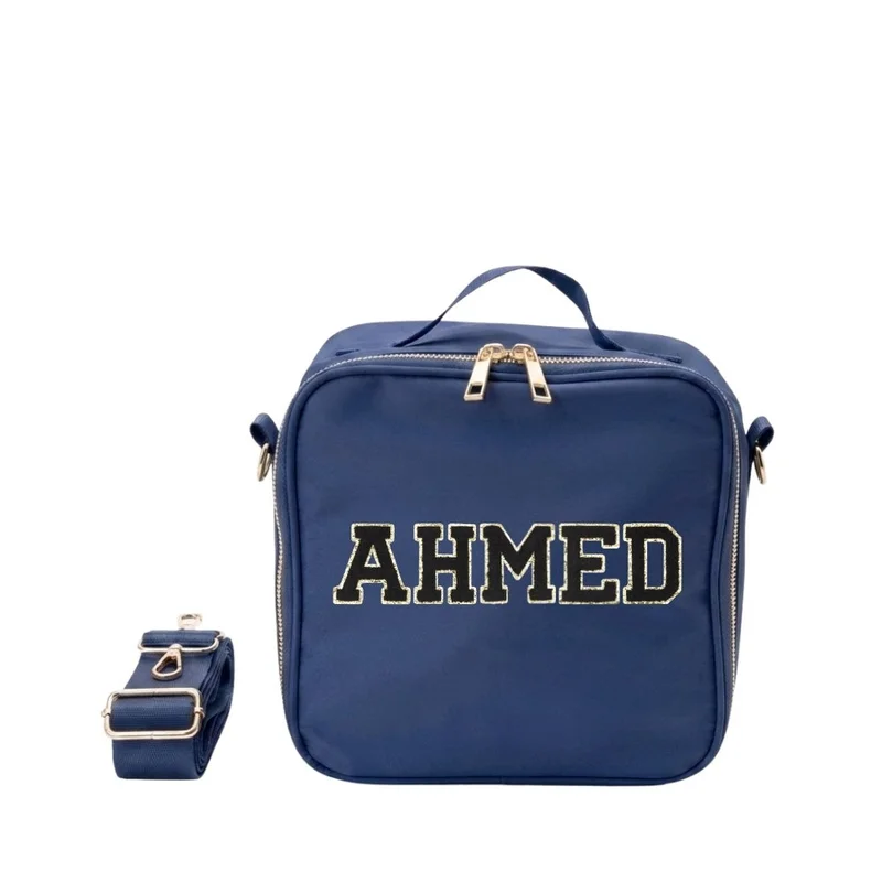 القبيلة السعيدة Navy Blue Kids Lunch Bag