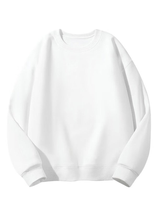 GENIOLAMODE Men'S Casual Round Neck Long Sleeve Sweatshirt From Senma Group Style Solid Color, Suitable For Students And Teenagers For Daily Wear - Image 2