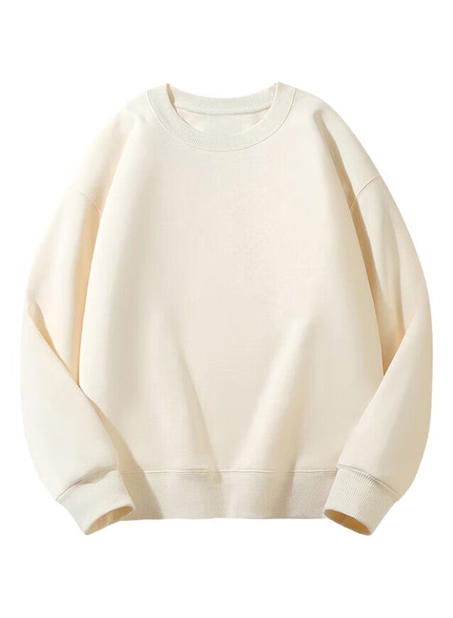 GENIOLAMODE Men'S Casual Round Neck Long Sleeve Sweatshirt From Senma Group Style Solid Color, Suitable For Students And Teenagers For Daily Wear - Image 3