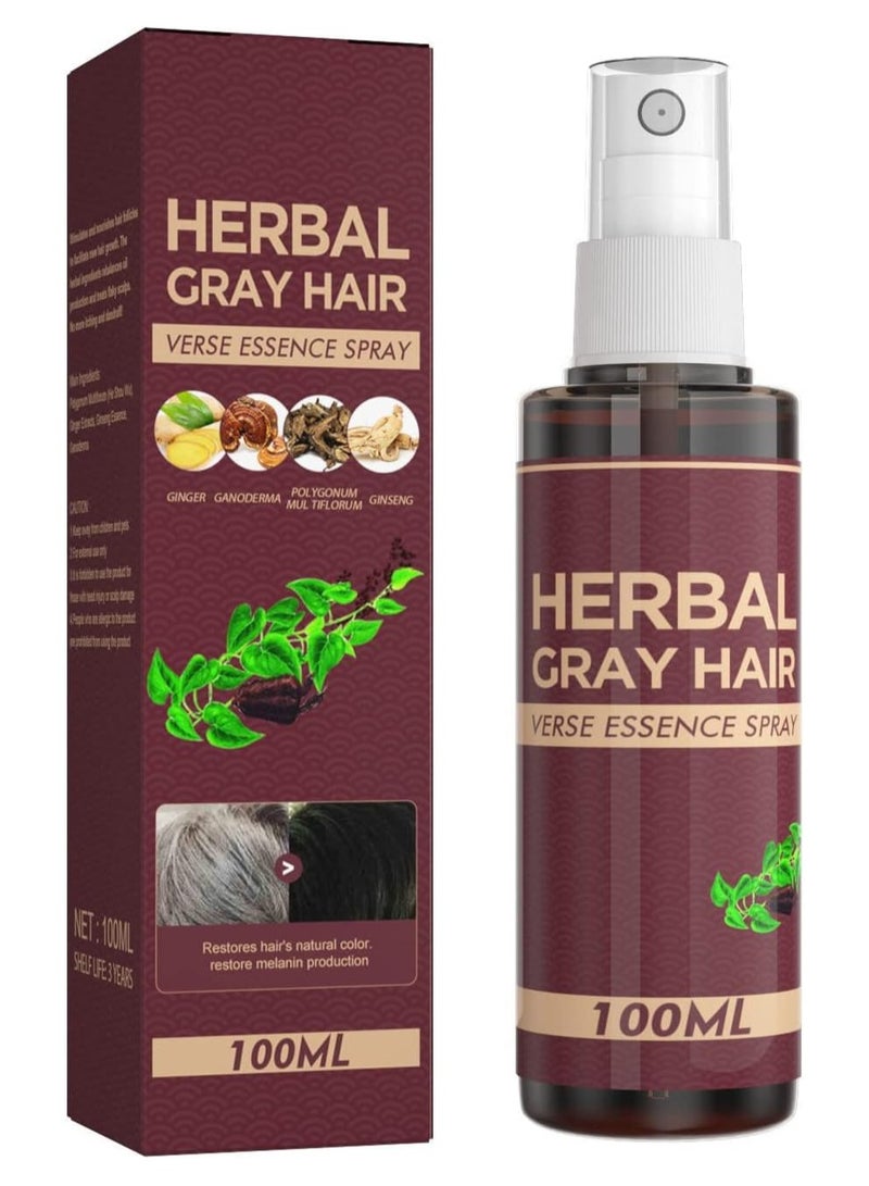 SOUTH MOON Hair Darkening Conditioner,Natural and Organic Nourishing Hair Conditioner,Herbal Hair Dye Essence Spray,Hair Spray Conditioner - Image 1