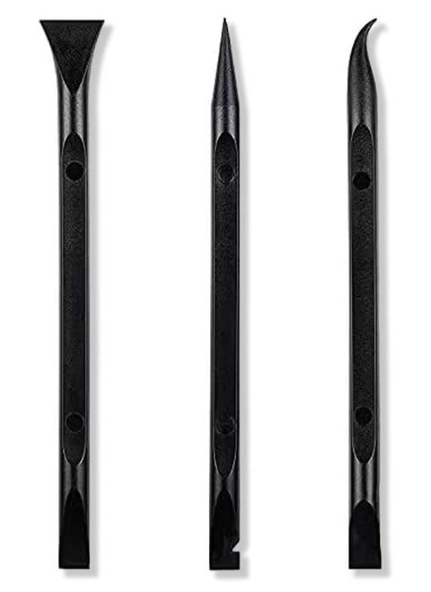 3pcs Plastic Scraper, Multi-Purpose Non-Scratch Cleaning Tools for Small Narrow Spaces and Gaps, Perfect to Remove Stickers, Labels, Oil Stains, Food, Dirt
