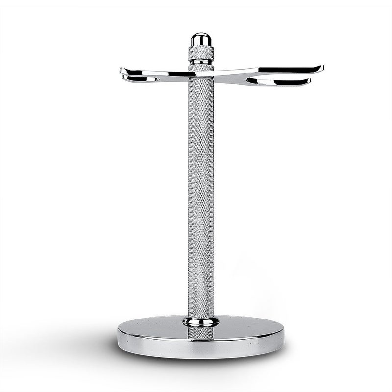CHARMMAN Safety Razor and Shaving Brush Stand, Extra Wide Openings, Wider Base, Manly Look - Image 3