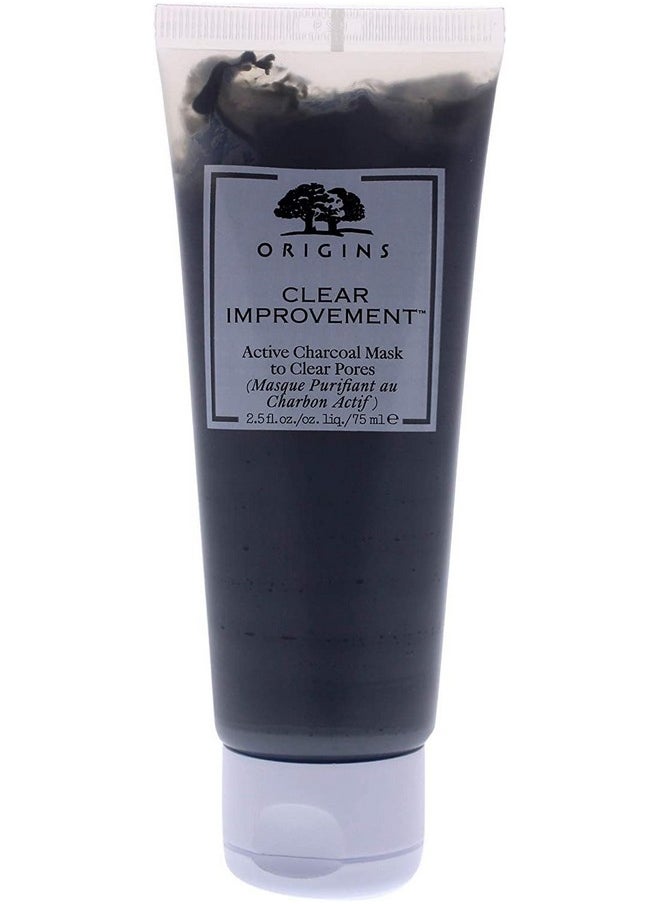 Origins Origins Clear Improvement Active Charcoal Mask for Unisex, 2.5 Fl Oz  - Image 1