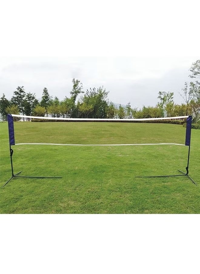 XiuWoo Portable Badminton Net Set for Badminton and Tennis 4.2 m  - Image 2